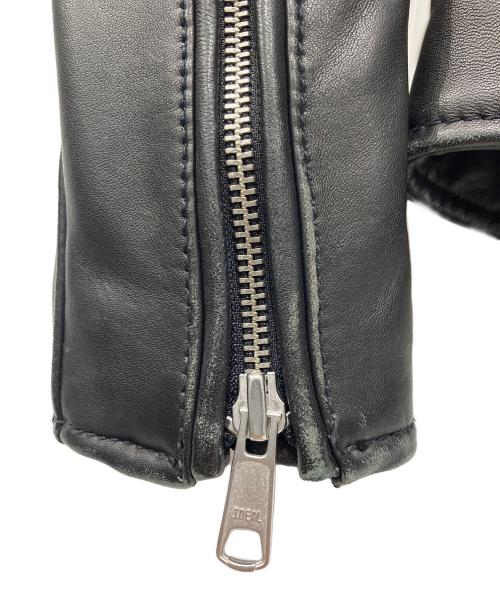 BEAUTY&YOUTH（ビューティーアンドユース）BEAUTY&YOUTH (ビューティーアンドユース) ダブルライダースジャケット ブラック サイズ:Sの古着・服飾アイテム