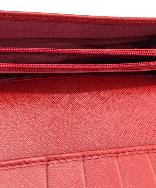 Salvatore Ferragamo（サルヴァトーレ フェラガモ）Salvatore Ferragamo (サルヴァトーレ フェラガモ) 長財布 レッドの古着・服飾アイテム