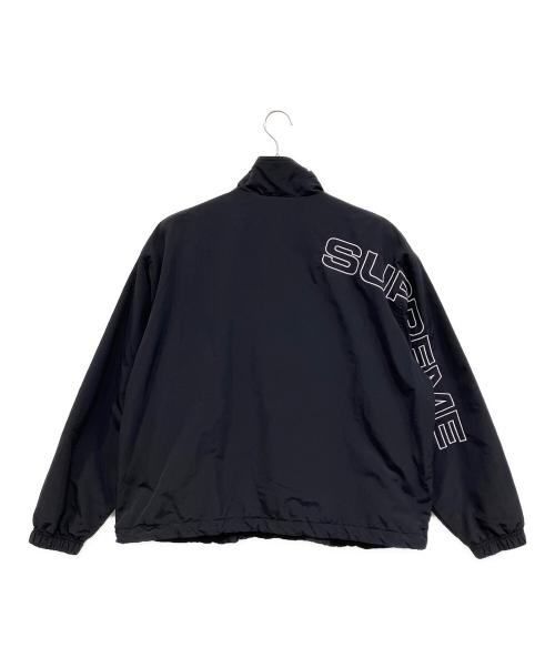 SUPREME（シュプリーム）SUPREME (シュプリーム) SPELLOUT EMBROIDERED TRACK JACKET ブラック サイズ:Mの古着・服飾アイテム
