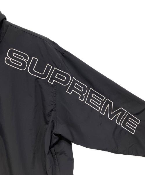 SUPREME（シュプリーム）SUPREME (シュプリーム) SPELLOUT EMBROIDERED TRACK JACKET ブラック サイズ:Mの古着・服飾アイテム