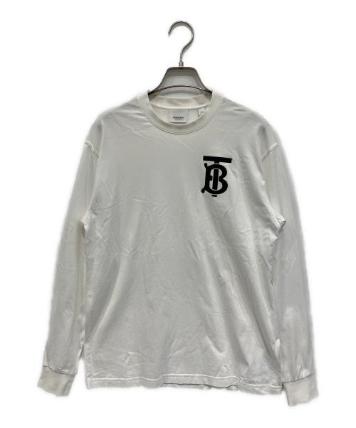 BURBERRY（バーバリー）BURBERRY (バーバリー) 長袖カットソー ホワイト サイズ:XXSの古着・服飾アイテム