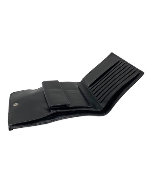 PRADA（プラダ）PRADA (プラダ) 3つ折り財布 ブラックの古着・服飾アイテム