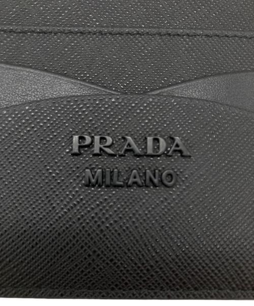 PRADA（プラダ）PRADA (プラダ) パスケース ブラックの古着・服飾アイテム