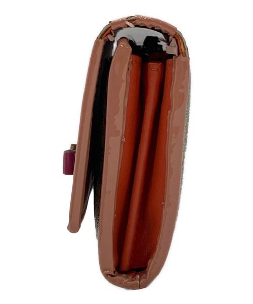 GUCCI（グッチ）GUCCI (グッチ) 長財布 ブラウン×オレンジの古着・服飾アイテム