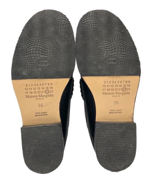 Maison Margiela（メゾンマルジェラ）Maison Margiela (メゾンマルジェラ) コインローファー ブラック サイズ:SIZE36の古着・服飾アイテム