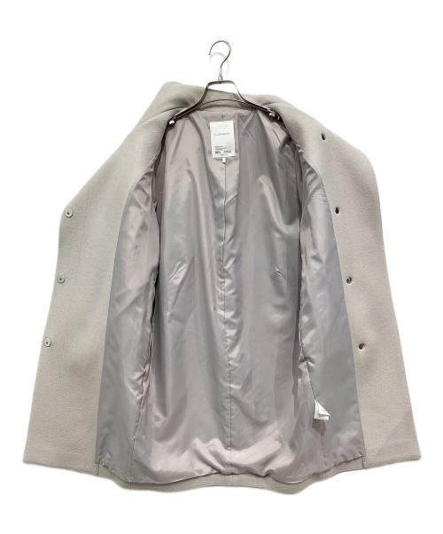 ELENDEEK（エレンディーク）ELENDEEK (エレンディーク) スタンドカラーコート ライトグレー サイズ:Sの古着・服飾アイテム