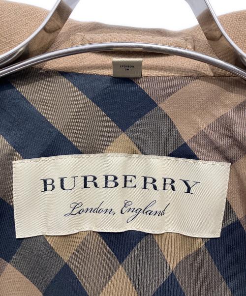 BURBERRY（バーバリー）BURBERRY (バーバリー) Pコート ピンクベージュ サイズ:Sの古着・服飾アイテム