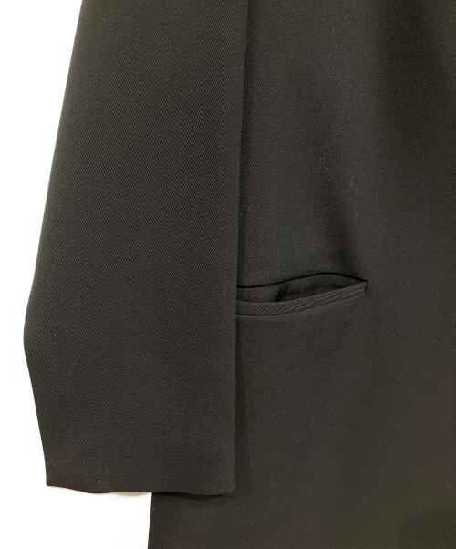 Calvin Klein（カルバンクライン）Calvin Klein (カルバンクライン) チェスターコート ブラック サイズ:36の古着・服飾アイテム