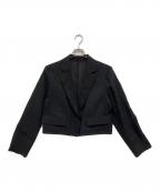MARW UNITED ARROWSマルゥ ユナイテッドアローズ）の古着「テーラードショートジャケット」｜ブラック