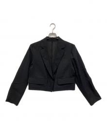MARW UNITED ARROWS（マルゥ ユナイテッドアローズ）の古着「テーラードショートジャケット」｜ブラック