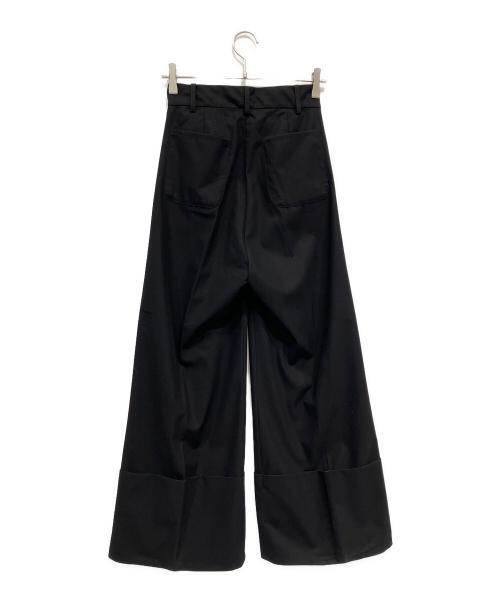 RIM.ARK（リムアーク）RIM.ARK (リムアーク) W-length slacks ブラック サイズ:36の古着・服飾アイテム