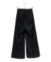 RIM.ARK (リムアーク) W-length slacks ブラック サイズ:36：12000円