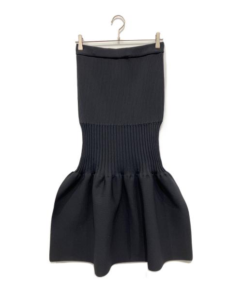 CFCL（シーエフシーエル）CFCL (シーエフシーエル) FLUTED MERMAID SKIRT ブラック サイズ:3 未使用品の古着・服飾アイテム