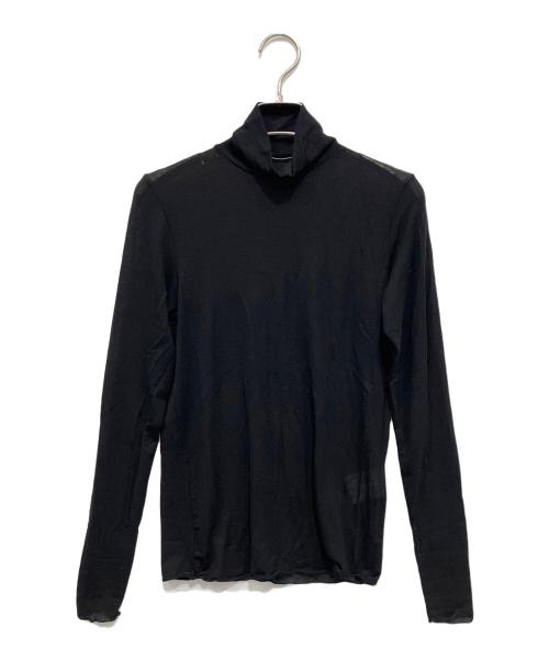HYKE（ハイク）HYKE (ハイク) 薄手ニット ブラック サイズ:Sの古着・服飾アイテム