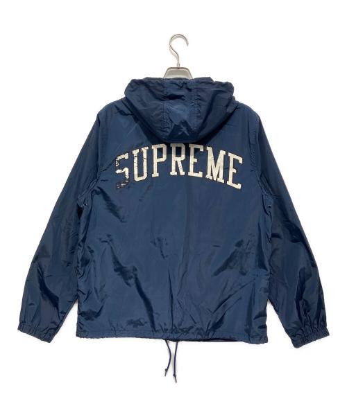 Champion（チャンピオン）Champion (チャンピオン) SUPREME (シュプリーム) アノラックパーカー ネイビー サイズ:LARGEの古着・服飾アイテム