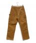CarHartt (カーハート) ダブルニーパンツ ブラウン サイズ:W30×L30：10000円