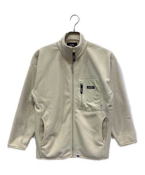 SAPEur（サプール）SAPEur (サプール) フリースジャケット アイボリー サイズ:MEDIUMの古着・服飾アイテム