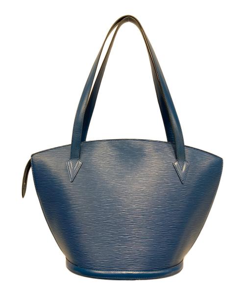 LOUIS VUITTON（ルイ ヴィトン）LOUIS VUITTON (ルイ ヴィトン) トートバッグ ブルーの古着・服飾アイテム