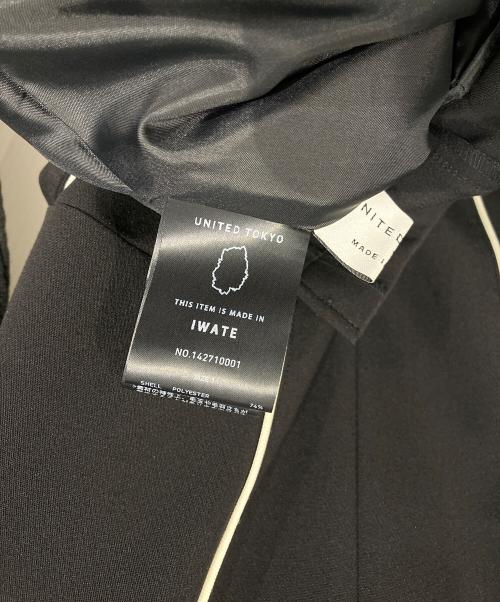 UNITED TOKYO（ユナイテッドトーキョー）UNITED TOKYO (ユナイテッドトーキョー) ギルティーストライプタイトワンピース ブラック サイズ:1の古着・服飾アイテム