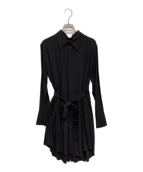 LIMI feu（リミフゥ）LIMI feu (リミフゥ) シャツワンピース ブラック サイズ:2の古着・服飾アイテム