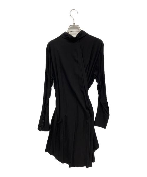 LIMI feu（リミフゥ）LIMI feu (リミフゥ) シャツワンピース ブラック サイズ:2の古着・服飾アイテム