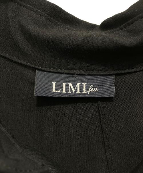 LIMI feu（リミフゥ）LIMI feu (リミフゥ) シャツワンピース ブラック サイズ:2の古着・服飾アイテム