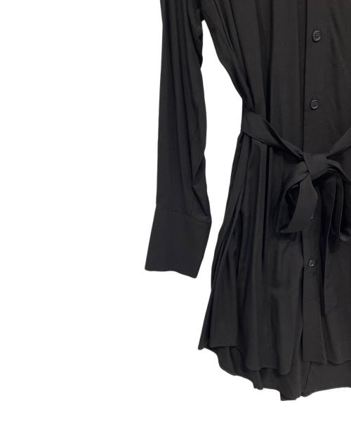 LIMI feu（リミフゥ）LIMI feu (リミフゥ) シャツワンピース ブラック サイズ:2の古着・服飾アイテム