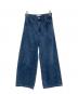 RIM.ARK（リムアーク）の古着「デニムワイドパンツ」｜ブルー
