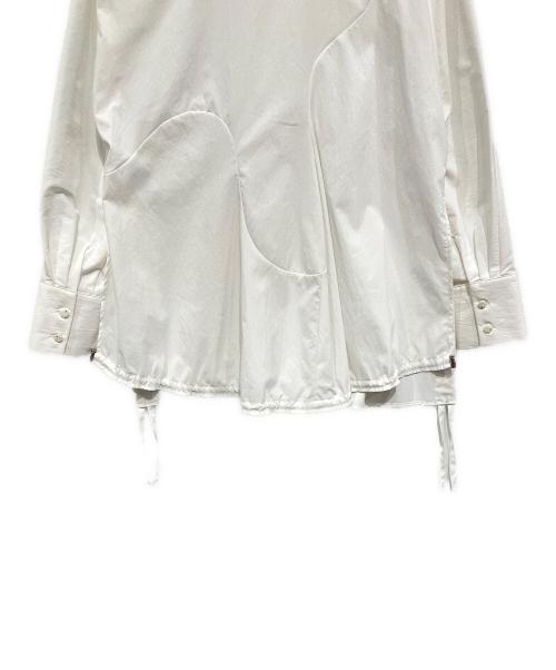 UN3D.（アンスリード）UN3D. (アンスリード) 長袖シャツ ホワイト サイズ:36の古着・服飾アイテム