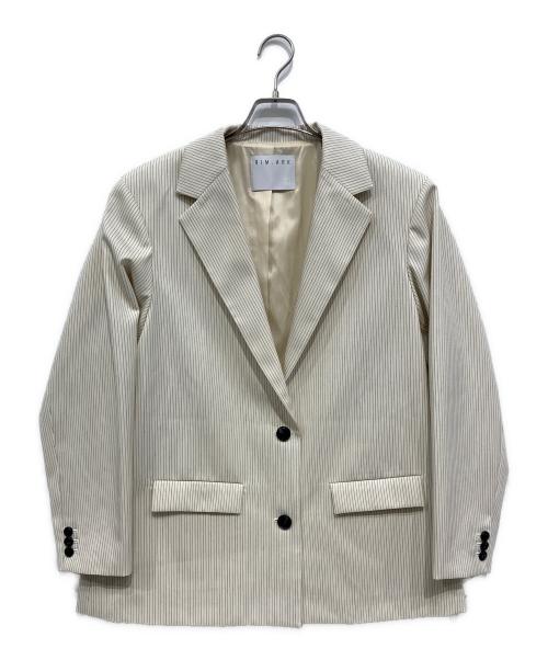 RIM.ARK（リムアーク）RIM.ARK (リムアーク) テーラードジャケット アイボリー サイズ:FREEの古着・服飾アイテム