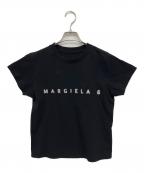 MM6 Maison Margielaエムエムシックスメゾンマルジェラ）の古着「半袖カットソー」｜ブラック