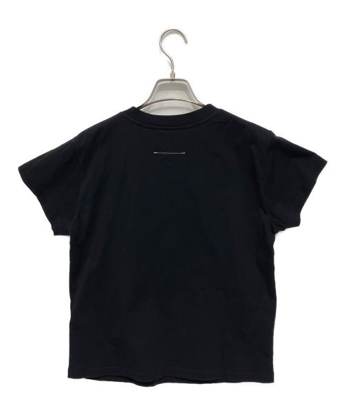 MM6 Maison Margiela（エムエムシックスメゾンマルジェラ）MM6 Maison Margiela (エムエムシックスメゾンマルジェラ) 半袖カットソー ブラック サイズ:Mの古着・服飾アイテム