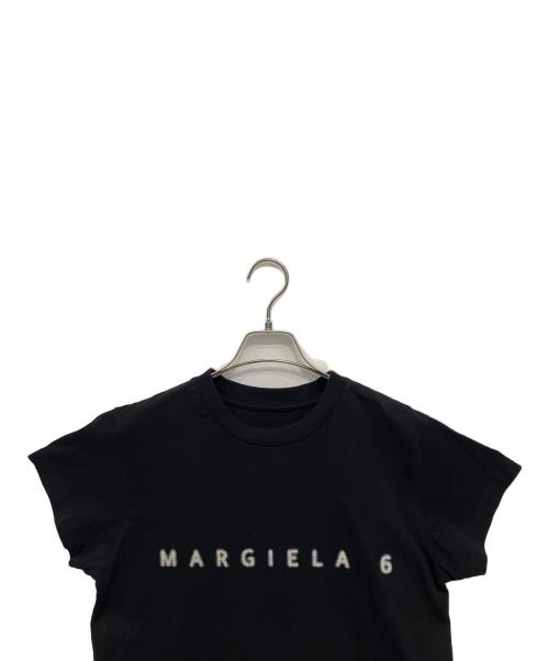 MM6 Maison Margiela（エムエムシックスメゾンマルジェラ）MM6 Maison Margiela (エムエムシックスメゾンマルジェラ) 半袖カットソー ブラック サイズ:Mの古着・服飾アイテム