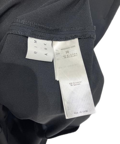 RIM.ARK（リムアーク）RIM.ARK (リムアーク) 半袖ワンピース Neck design box dress ブラック サイズ:36の古着・服飾アイテム