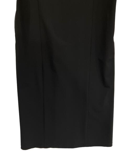 RIM.ARK（リムアーク）RIM.ARK (リムアーク) 半袖ワンピース Neck design box dress ブラック サイズ:36の古着・服飾アイテム