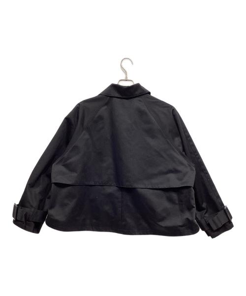 MARW UNITED ARROWS（マルゥ ユナイテッドアローズ）MARW UNITED ARROWS (マルゥ ユナイテッドアローズ) ショートトレンチコート ブラック サイズ:36の古着・服飾アイテム