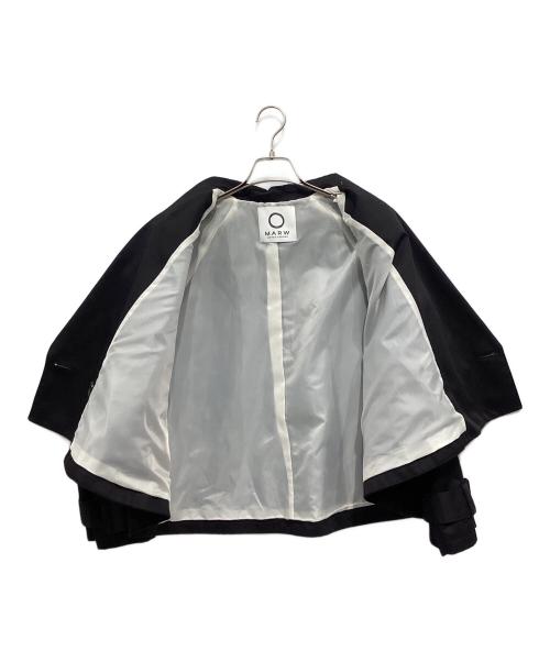 MARW UNITED ARROWS（マルゥ ユナイテッドアローズ）MARW UNITED ARROWS (マルゥ ユナイテッドアローズ) ショートトレンチコート ブラック サイズ:36の古着・服飾アイテム