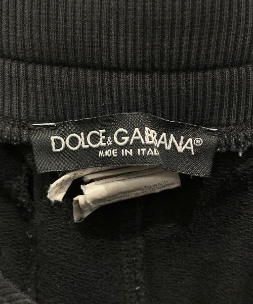 DOLCE & GABBANA（ドルチェ＆ガッバーナ）DOLCE & GABBANA (ドルチェ＆ガッバーナ) スウェットパンツ ブラック サイズ:44の古着・服飾アイテム