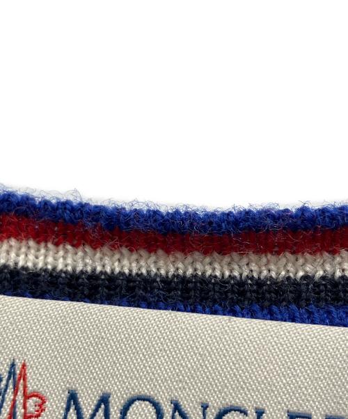 MONCLER（モンクレール）MONCLER (モンクレール) 薄手ニット ブルー サイズ:Mの古着・服飾アイテム