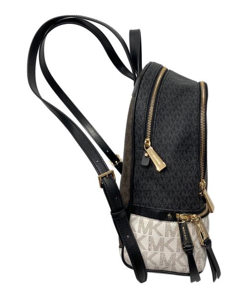 MICHAEL KORS（マイケル・コース）MICHAEL KORS (マイケル・コース) リュック ブラウン×ホワイトの古着・服飾アイテム