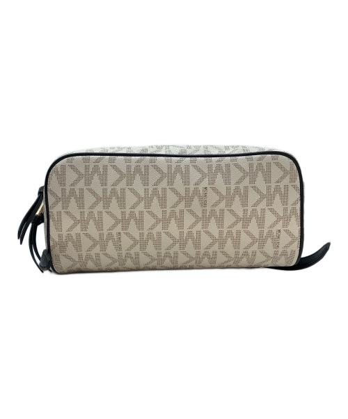 MICHAEL KORS（マイケル・コース）MICHAEL KORS (マイケル・コース) リュック ブラウン×ホワイトの古着・服飾アイテム