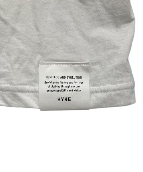 HYKE（ハイク）HYKE (ハイク) 半袖カットソー ホワイト サイズ:M 未使用品の古着・服飾アイテム