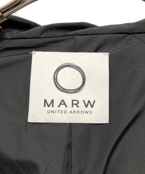 MARW UNITED ARROWS（マルゥ ユナイテッドアローズ）MARW UNITED ARROWS (マルゥ ユナイテッドアローズ) ダウンジャケット ブラック サイズ:36の古着・服飾アイテム