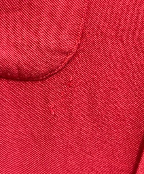 Hilton（ヒルトン）Hilton (ヒルトン) ボーリングシャツ レッド サイズ:Mの古着・服飾アイテム