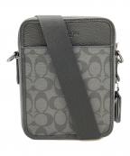 COACHコーチ）の古着「シグネチャーサリバン クロスボディ キャンバス」｜ブラック