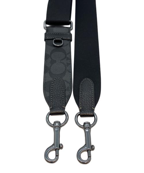 COACH（コーチ）COACH (コーチ) シグネチャーサリバン クロスボディ キャンバス ブラックの古着・服飾アイテム