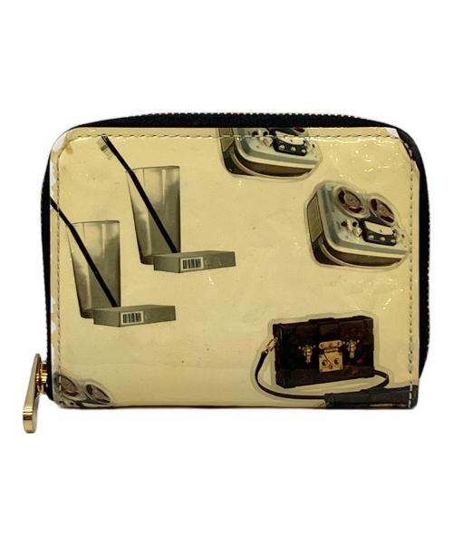 LOUIS VUITTON（ルイ ヴィトン）LOUIS VUITTON (ルイ ヴィトン) コンパクトウォレット ニコラ・ジェスキエール ベージュ×ブラックの古着・服飾アイテム