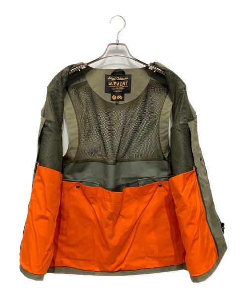 NIGEL CABOURN（ナイジェルケーボン）NIGEL CABOURN (ナイジェルケーボン) ELEMENT (エレメント) ジップベスト オリーブ サイズ:52の古着・服飾アイテム