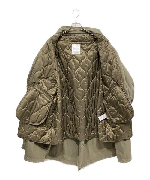 FREAK'S STORE（フリークスストア）FREAK'S STORE (フリークストア) ライナー付モッズコート グリーン サイズ:Sの古着・服飾アイテム