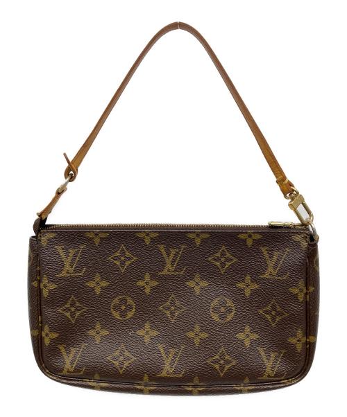 LOUIS VUITTON（ルイ ヴィトン）LOUIS VUITTON (ルイ ヴィトン) ポーチ ブラウンの古着・服飾アイテム